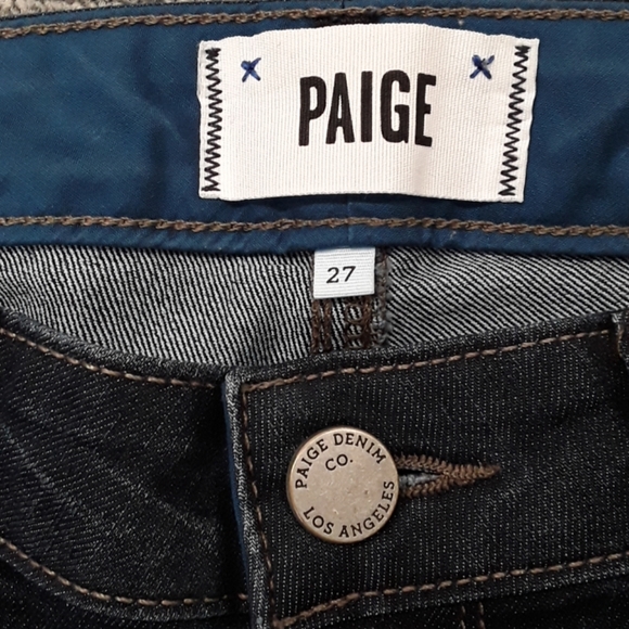 🐶Skyline skinny PAIGE jeans size 27 - Picture 2 of 4